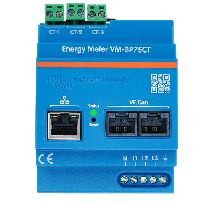 电能表VM-3P75CT、VM-3P5A、ET112、ET340、EM24 Ethernet和EM540