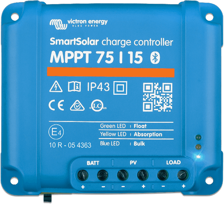 SmartSolar MPPT 75/10、75/15，100/15 和 100/20