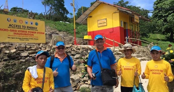 Access to Energy: A Shell Foundation, Victron Energy microgrid