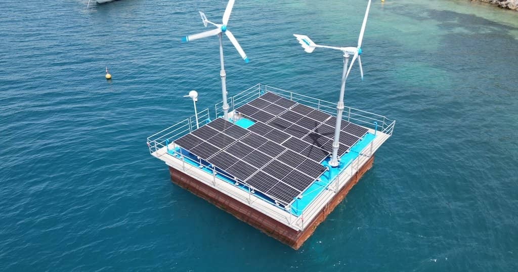 Fresh water from the sea