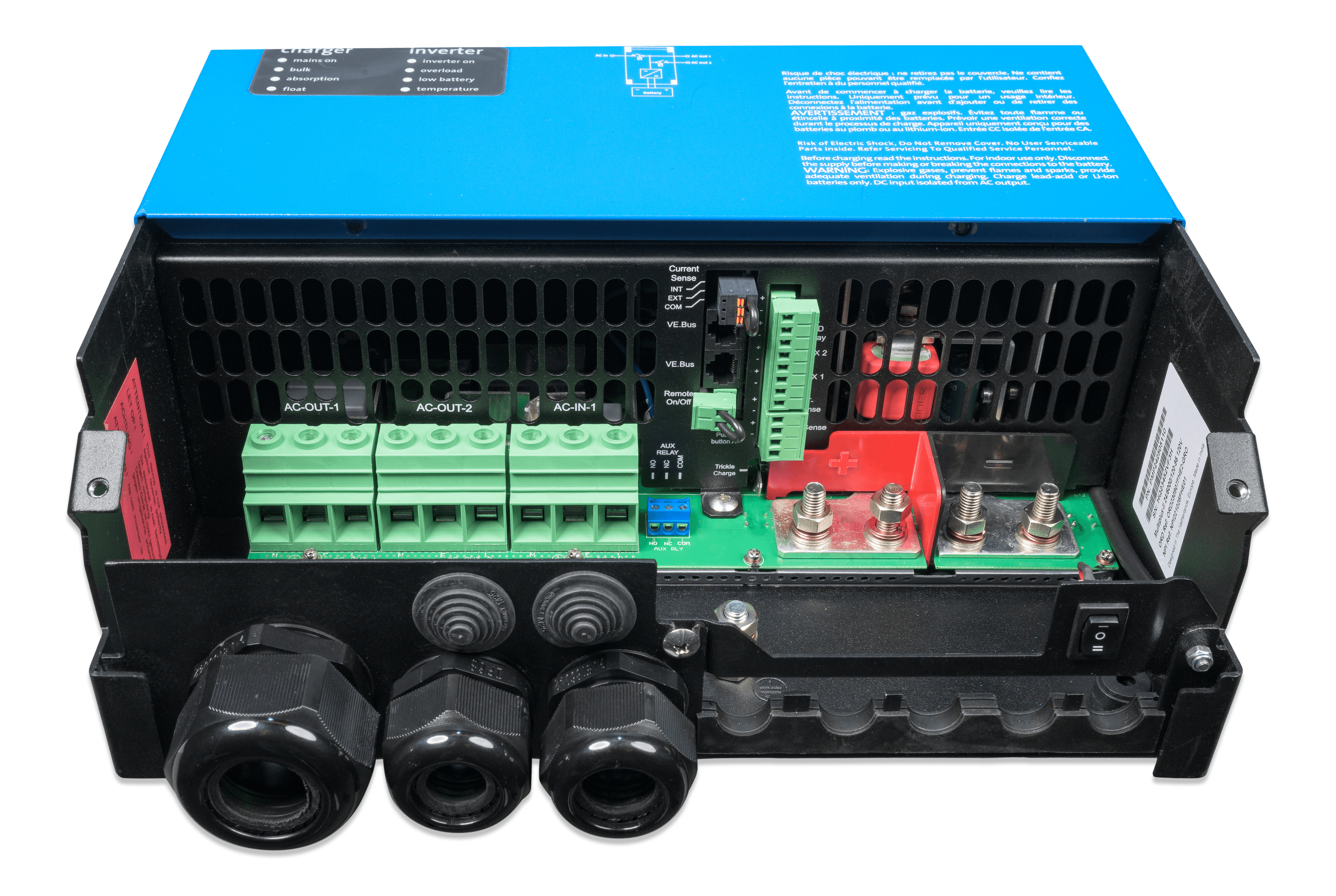 MultiPlus-II 24V 5kVA 120-95 120V (connections)  thumbnail