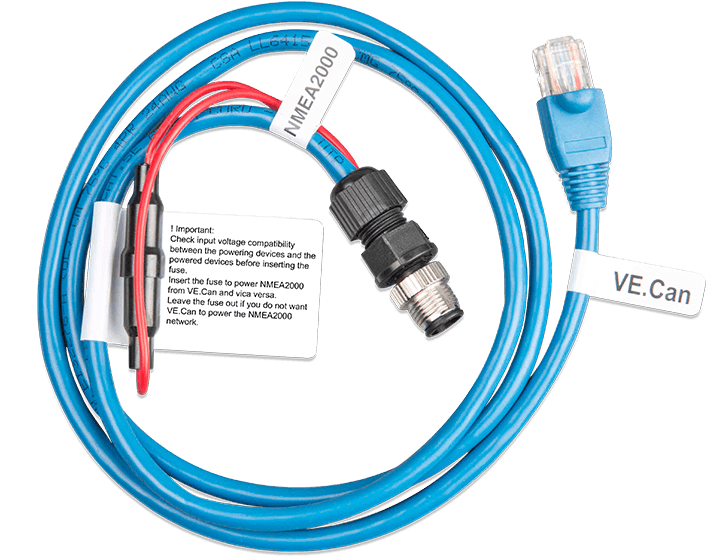 VE.Can 连接NMEA 2000的micro-C 公线