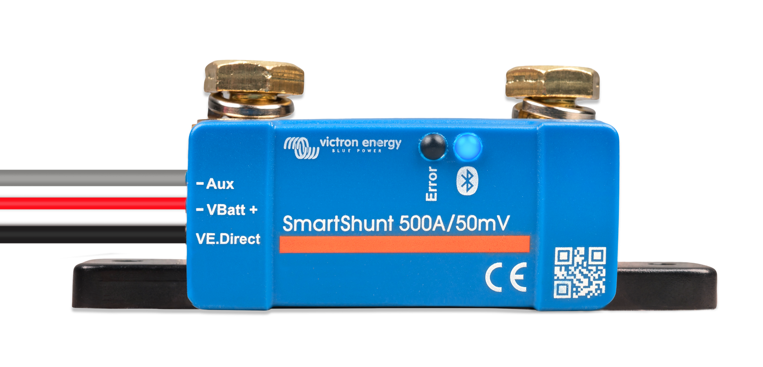 保証書付】 Victron Energy SmartShunt 500 Battery amp amp Victron Battery Monitor  Monitor SmartShunt (Bluetooth) 並行輸入品 Energy